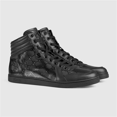 gucci imprime high top|gucci high top sneaker.